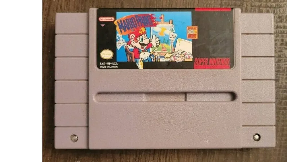 Mario Paint (Super Nintendo Entertainment System, 1992) Cartridge, Untested